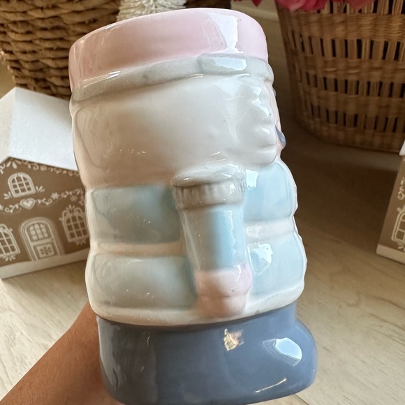 Holly & Joy Christmas Holiday pastel Nutcracker mug - Picture 8 of 8